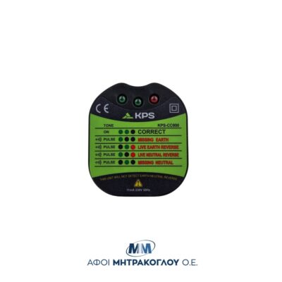 Ελεγκτής Καλωδίωσης Πρίζας KPS-CC800 (Socket Tester)
